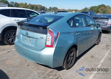 2015 Toyota Prius Three from USA, damaged, VIN JTDKN3DU3F1982392
